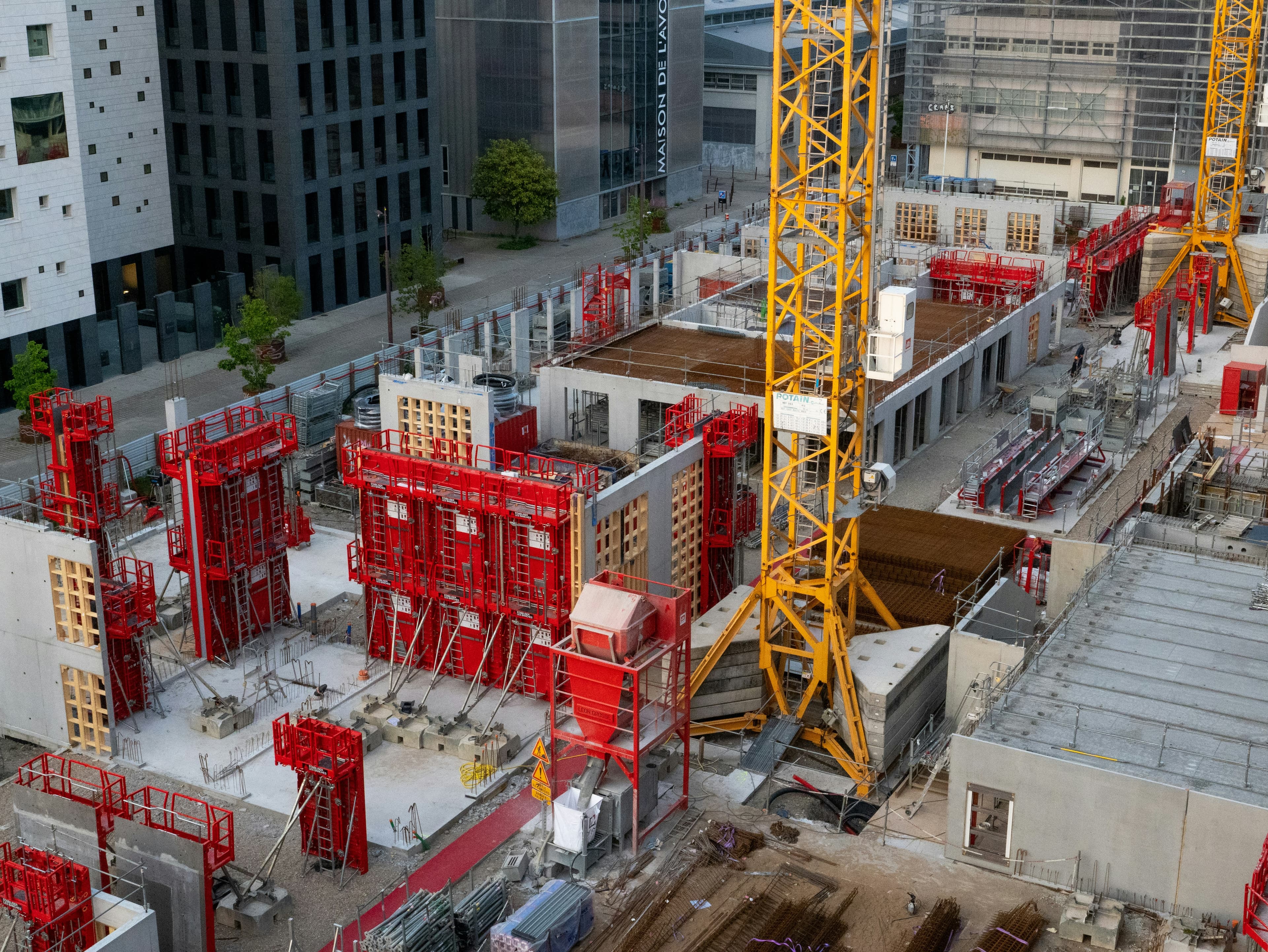 Construction Site Background